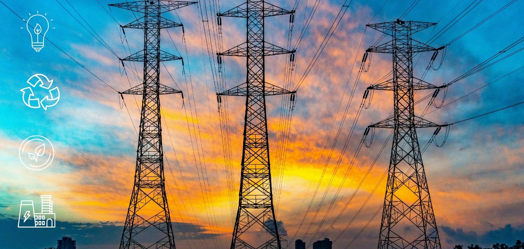 Trzy słupy energetyczne